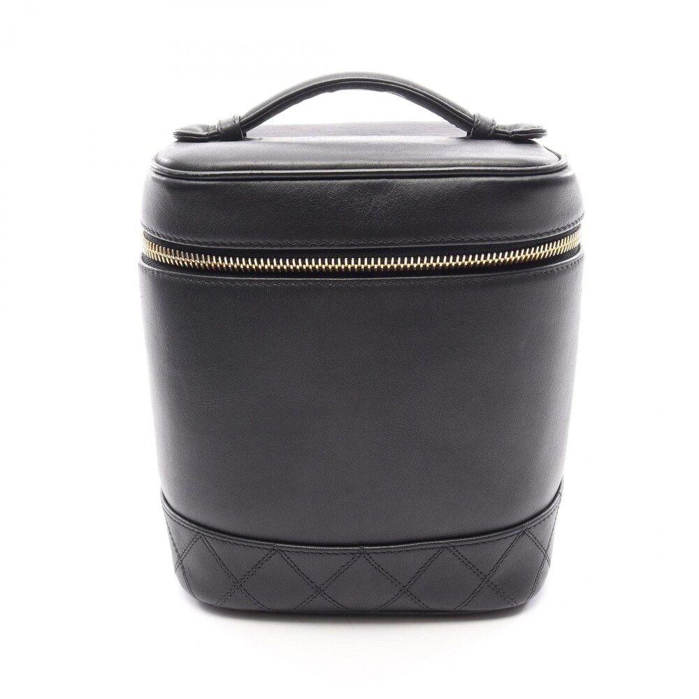 Chanel Bicolore Vanity Handbag Leather #345864C70B